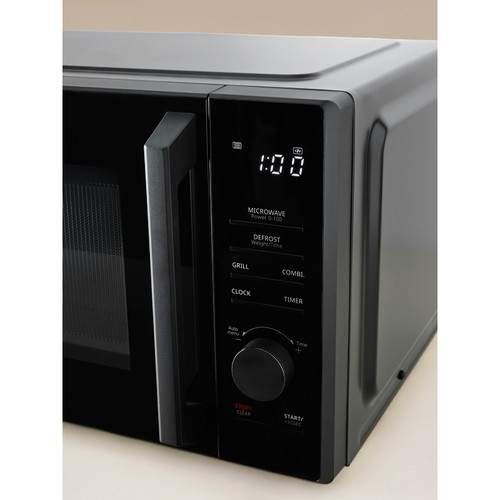 Black 23l digital - black, microwave