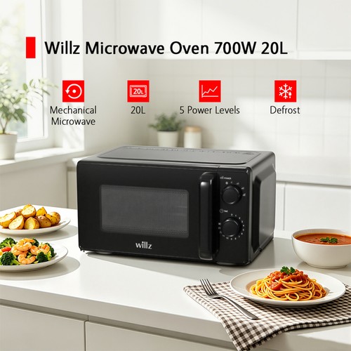 700w microwave oven 20l - microwave,