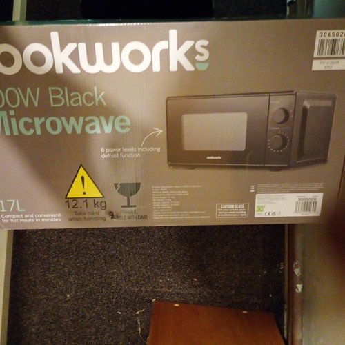 Cookworks 700w manual 17l - 700w,