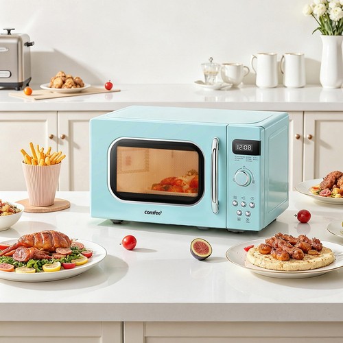Comfee compact retro microwave - comfee,