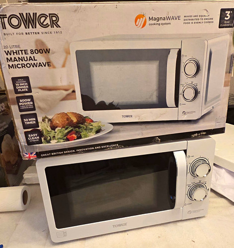 Tower 20l 800w white - 20l,