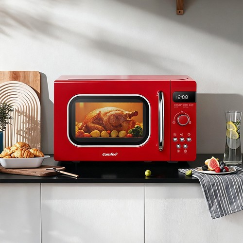 Retro style 800w 20l - retro, microwave