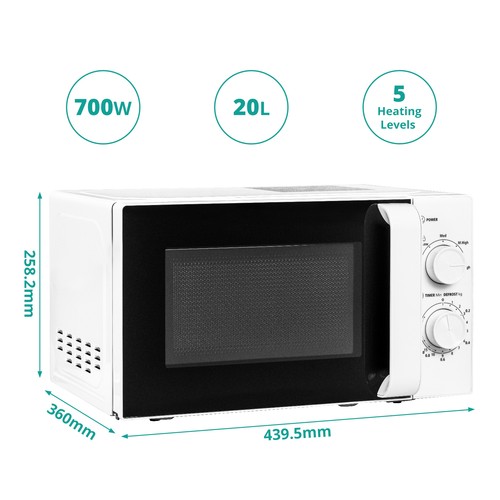 20l small microwave - 20l, 700w